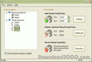 Virtual Serial Port Driver XP4.5 screenshot